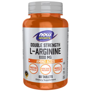 Now Sports Double Strength L-Arginine 1000mg,  60 tablet(s) 