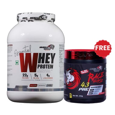 Muscle Garage Essential Whey Protein, 4.4 lb Chocolate