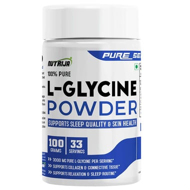 NutriJa L-Glycine Powder,  100 g 