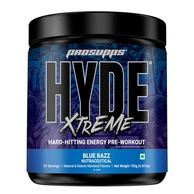 ProSupps Hyde Xtreme Pre Workout, 0.42 lb Blue Razz