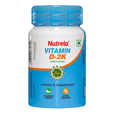 Nutrela Patanjali Vit D-2K, 60 chewable tablet(s) Vanilla