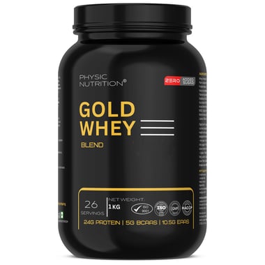 Physic Nutrition Gold Whey Protein Blend, 2.2 lb Coffee