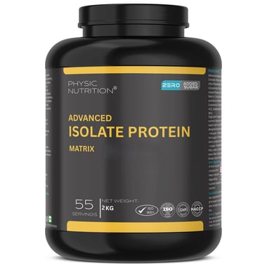 Physic Nutrition Advanced Isolate Protein Matrix, 4.4 lb Vanilla