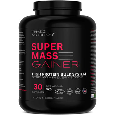 Physic Nutrition Super Mass Gainer,  6.6 lb  Kesar Kulfi 