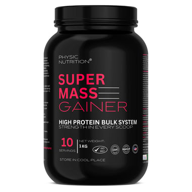 Physic Nutrition Super Mass Gainer,  2.2 lb  Coffee 