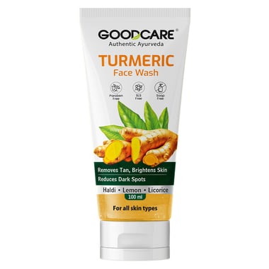 Goodcare Turmeric Face Wash, 100 ml for All Skin Types