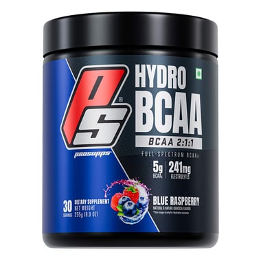 ProSupps Hydro BCAA, 0.56 lb 30 Servings Blue Raspberry