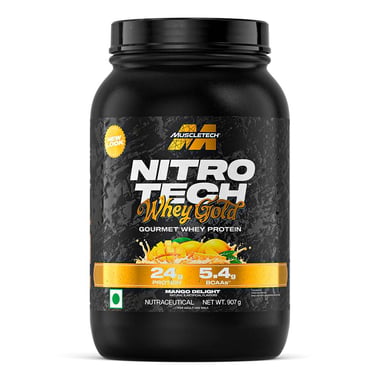 MuscleTech Nitrotech Whey Gold,  1.99 lb  Mango Delight 