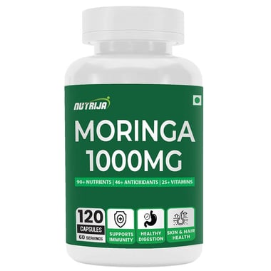 NutriJa Moringa 1000mg, 120 capsules