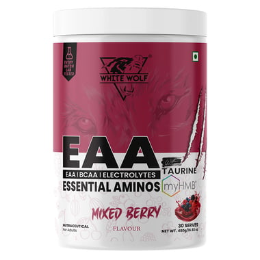White Wolf EAA, Mixed Berry 1.05 lb 30 Servings