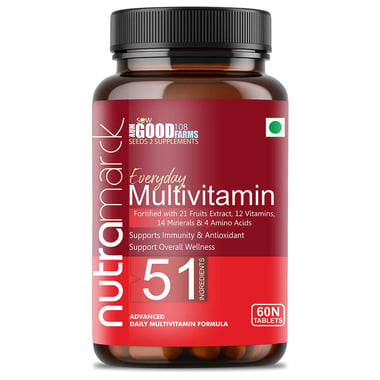 NutraMarck Everyday Multivitamin, 60 tablet(s) Unflavoured
