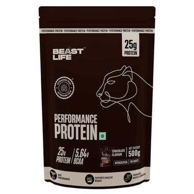 BeastLife Performance Protein, 1.1 lb Chocolate