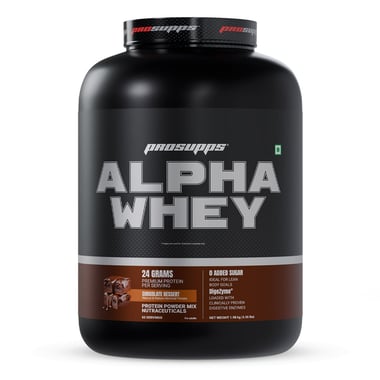 ProSupps Alpha Whey Blend, 4.36 lb Chocolate Dessert