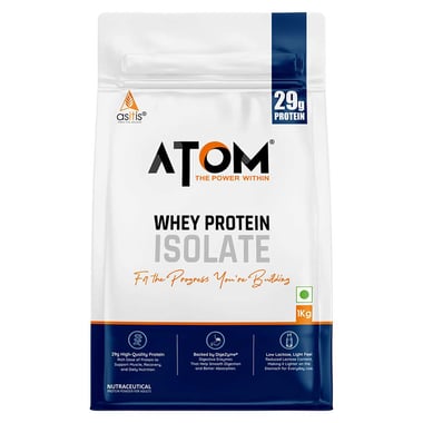 AS-IT-IS Nutrition ATOM 100% Whey Protein Isolate Ultra-Pure,  2.2 lb  Choco Hazel Fusion 