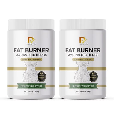 PRIME VITA Fat Burner Powder, 160 g Unflavoured (Pack of 2)