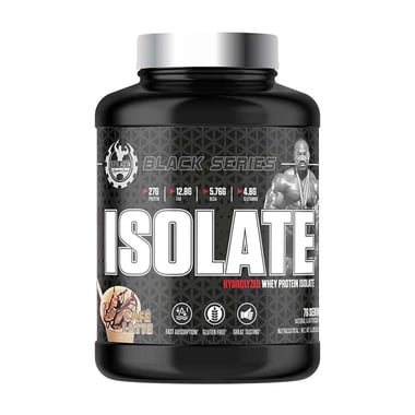 Dexter Jackson Black Series Isolate Hydrolized Whey Protein,  5 lb  Cafe Latte 