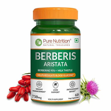 Pure Nutrition Berberis Aristata, 60 veggie capsule(s)