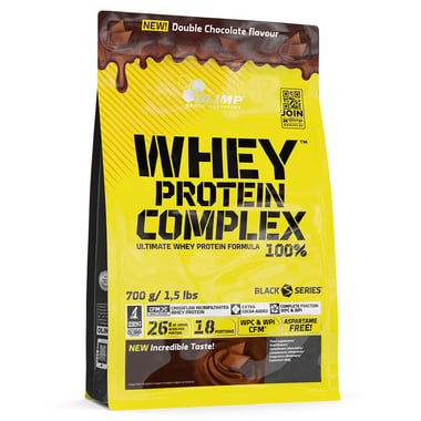 Olimp Black Series 100% Whey Protein Complex, 1.54 lb Double Chocolate