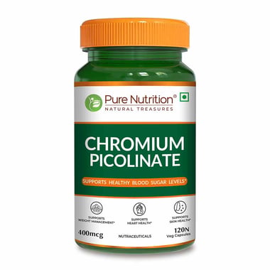 Pure Nutrition Chromium Picolinate,  120 veggie capsule(s) 