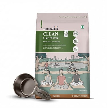 TrueBasics Clean Plant Protein, 2.2 lb Chocolate