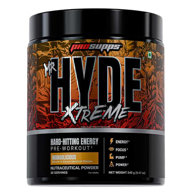 ProSupps Hyde Xtreme Pre Workout,  0.53 lb  Mangolicious 