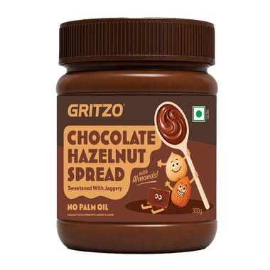 Gritzo Chocolate Hazelnut Spread, 300 g Chocolate Hazelnut