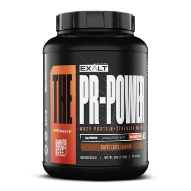 Exalt Supps PR Power Whey Protein,  5 lb  Caffe Latte 