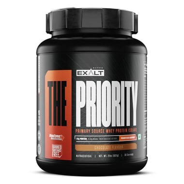 Exalt Supps The Priority Whey Protein Isolate, 2 lb Chocolate