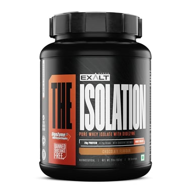 Exalt Supps The Isolation Pure Whey Protein Isolate,  2 lb  Chocolate 