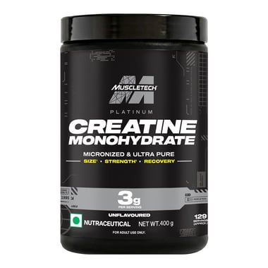 MuscleTech Platinum Creatine, Unflavoured 0.88 lb