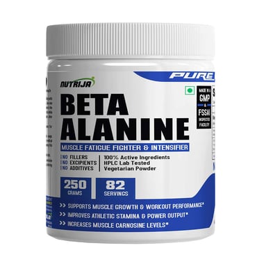 NutriJa Beta Alanine, Lychee 250 g