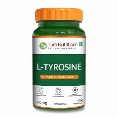 Pure Nutrition L-Tyrosine,  60 veggie capsule(s) 