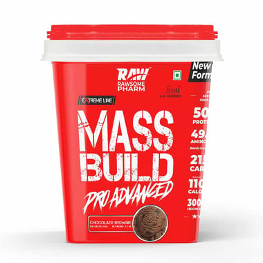 Rawsome Pharm MASS BUILD Pro Advanced,  5.9 lb  Chocolate Brownie 