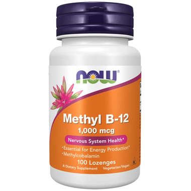 Now Methyl B-12 (1000mcg), 100 capsules Unflavoured
