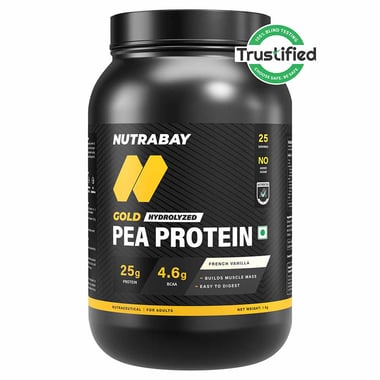 Nutrabay Gold Pea Protein, 2.2 lb French Vanilla