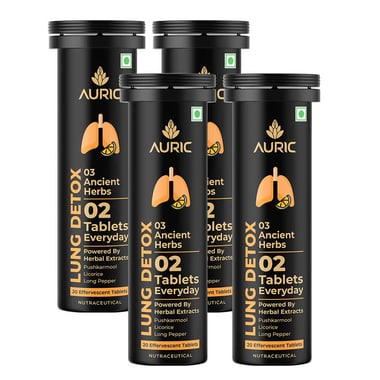 Auric Lung Detox Yummy Orange,  80 tablet(s) 