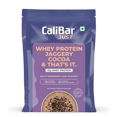 Calibar Just Whey Protein, 1.54 lb Chocolate