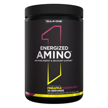 Rule One Energized Amino, 0.59 lb 30 Servings Pineapple Passion Fruit