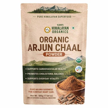 Vlado's Himalayan Organics Organic Arjun Chaal Powder,  100 g 