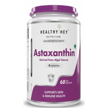 HealthyHey Nutrition Astaxanthin, 60 capsules