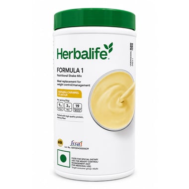 Herbalife Formula 1 Nutritional Shake Mix, 0.5 kg Banana Caramel