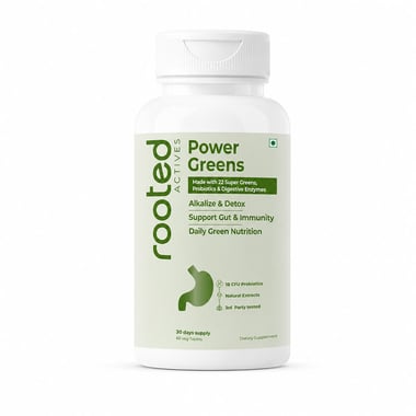 Rooted Active Naturals Power Greens, 60 tablet(s)