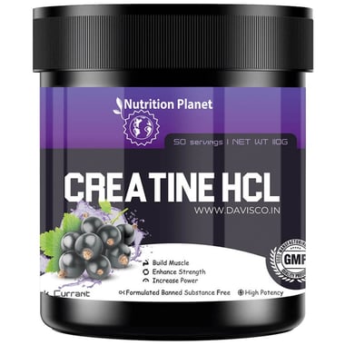 Nutrition Planet Creatine HCL,  Black Currant  0.24 lb 