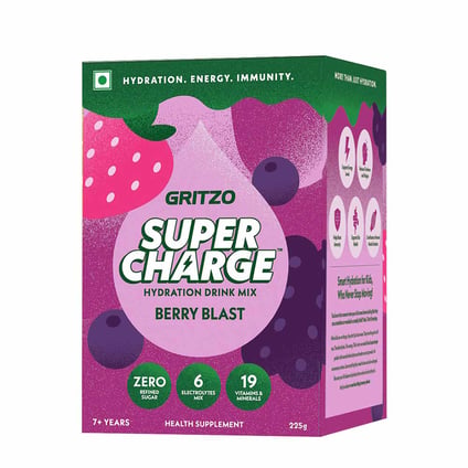 Gritzo Supercharge Hydration Drink Mix