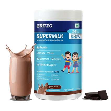 Supermilk Supermilk Overall Growth 2-6 Yrs Kids Nutrition Drink Mix