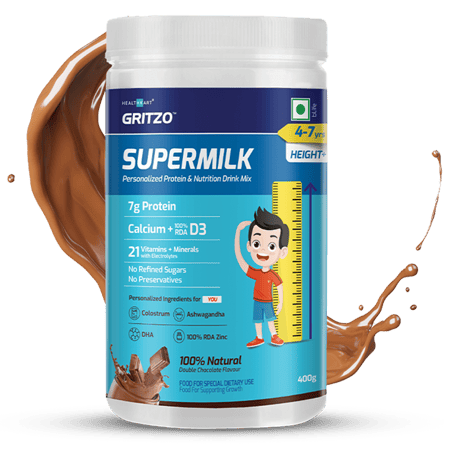 Supermilk Nutrition Drink 4-7yrs Kids Height +