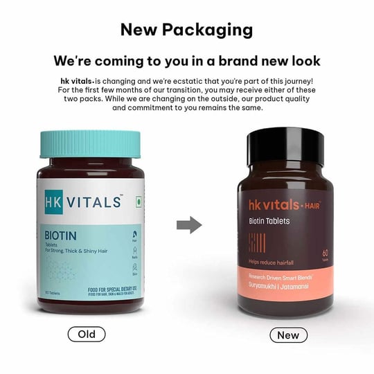 14 - HK Vitals Collagen 200g and Biotin Combo,  Orange + Unflavoured  60 tablet(s)