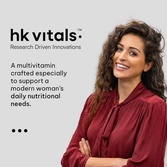 3 - HK Vitals Multivitamin Women with Soya-Isoflavone Lycopene & Ginseng, 60 tablet(s) Unflavoured