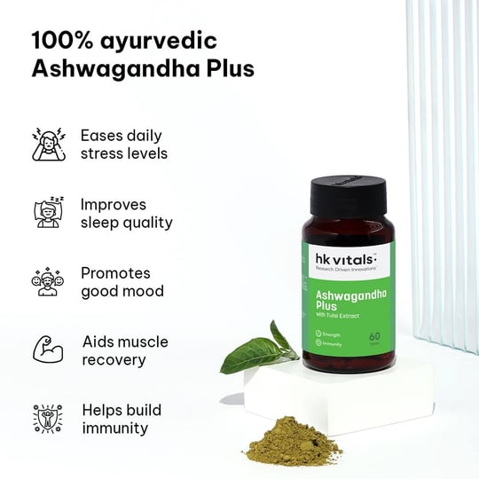 2 - HK Vitals Ashwagandha,  60 tablet(s) 