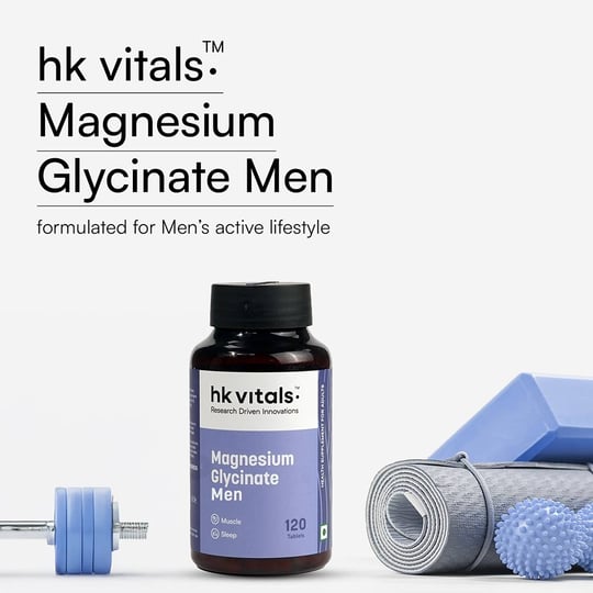 3 - HK Vitals Magnesium Glycinate,  Men  120 tablet(s)